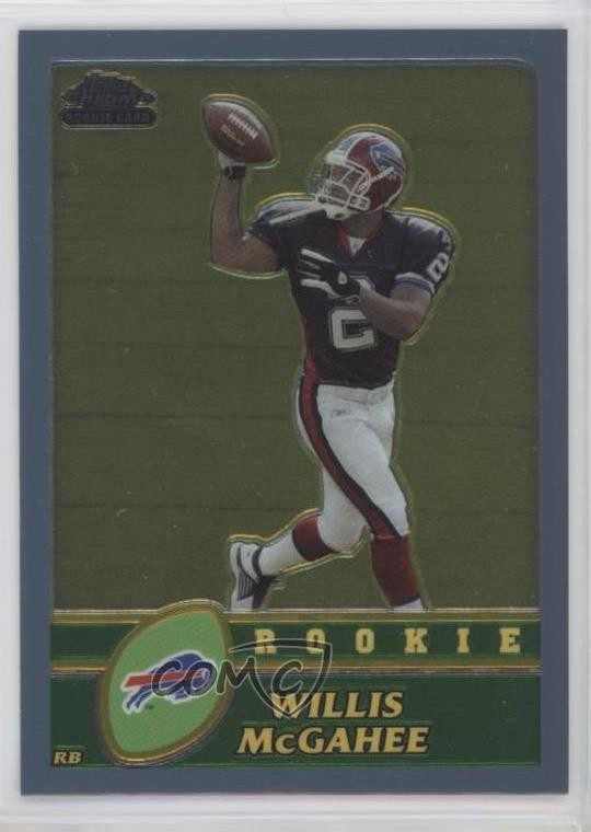 2003 Topps Chrome Rookie Willis McGahee #215 Rookie RC 2u3
