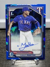 2024 Sapphire Edition Curley Martha Prospect Auto #/199 Texas Rangers Prospect