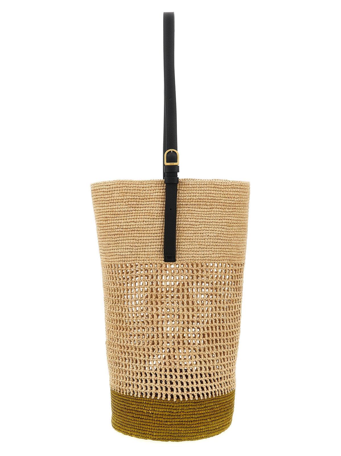 Khaite Beige Sisal Shoulder Bag 100% Authentic