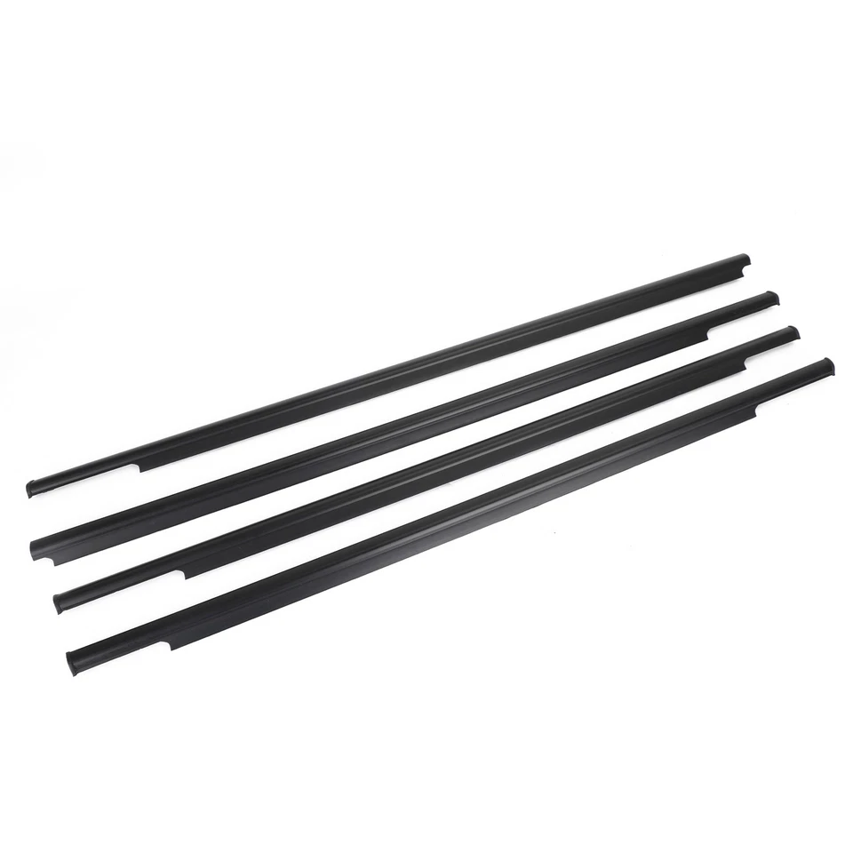 🔥4x Car Outside Window Weatherstripeal Belt Moulding For Mitsubishi Outlandr2 Foto 4 de 4
