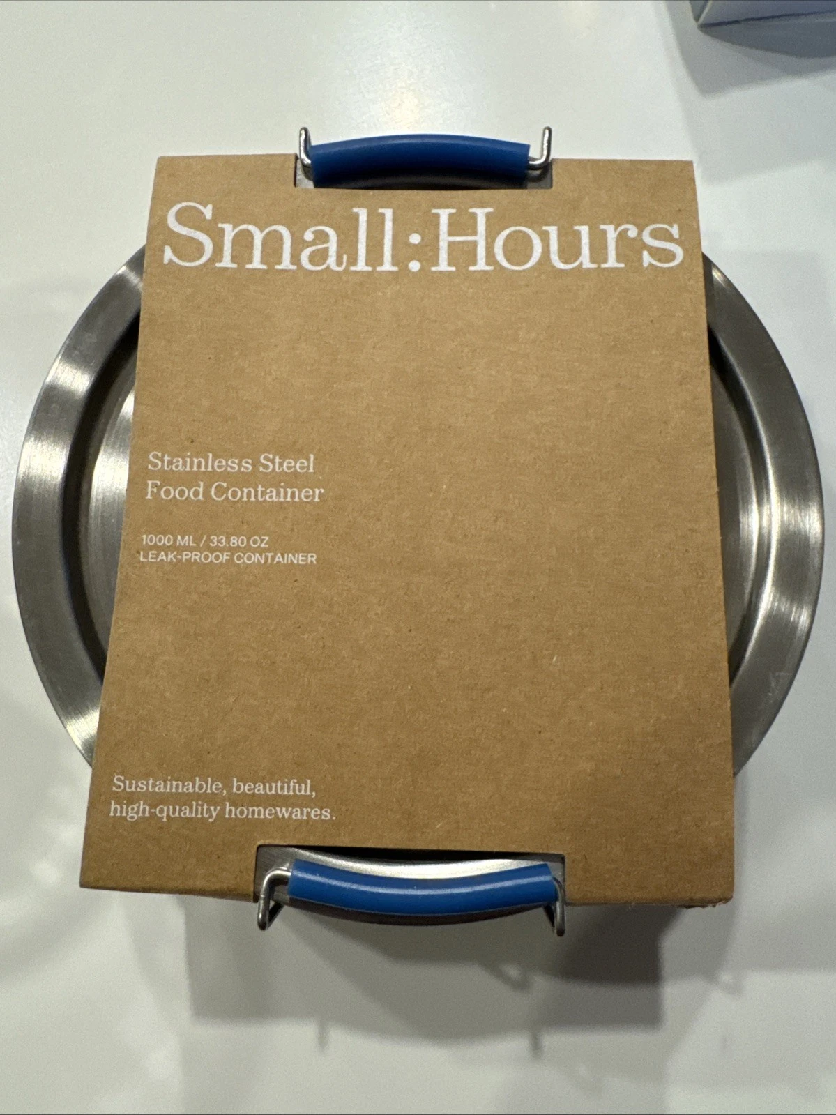 Small: Hours Food Storage Container 1000 ML Leak-proof Container