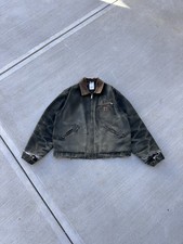 Vintage Carhartt Detroit Jacket Blanket Lined Mens XL J97 MOS