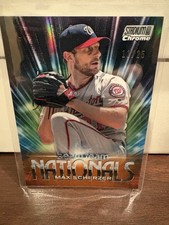 2020  Stadium Club Chrome - Beam Team Max Scherzer #BT-19 Orange Refractor /25