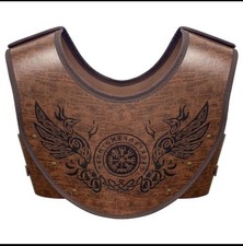 HiiFeuer Viking Warrior Armor Viking Costume Medieval Chest Armor 