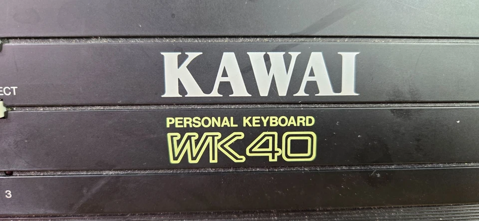 UNTESTED Kawai WK40 61-Keys PCM MIDI Synth Electronic Musical Keyboard **READ** - Image 2 of 4