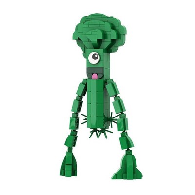 Cartoon Grüner Großer Victor Jack Figur DIY Bausteine Kinder Jungen Spielzeug