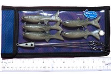 Almost Alive Lures Finger Mullet Bama Rig Kit For Casting or Trolling