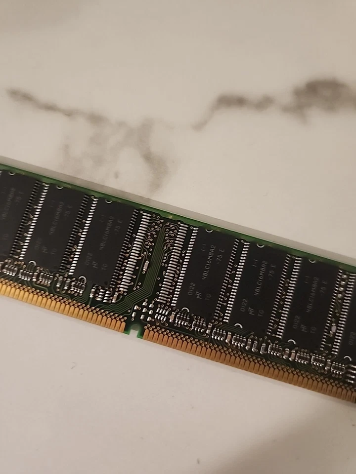 Computer PC 256MB SDR DIMM 32ZHS RAM Vintage Untested - Image 4 of 4