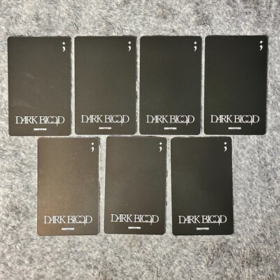 Official Concept Photocard Set Enhypen 4th Mini Album Dark