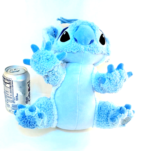 2004 Disney Store Exclusive Light Blue Stitch 11" Cuddly Plush Rope Hair NWT