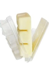 Fondant parfumé jasmin, Bougie parfumée, Galet, Brûle-parfum Artisanal