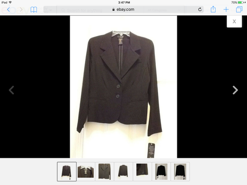 NEU - Star City - schwarz - Jacke - Blazer. - Größe M - (Neu Mit Etikett)  - Bild 1 von 8