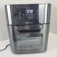 PowerXL Air Fryer Oven 12 QT 6-in-1 Cooking Presets & Touchscreen GLA-1003-NR