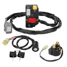 Handlebar Key Starter Relay Switch Kit for Honda TRX350TM Rancher 350 2000-2005