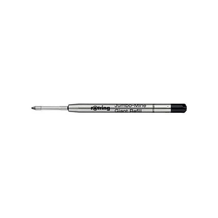 [S0195390] rotring Mine pour stylo Jumbo tracé M Noir