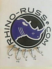 5 pack x Ball Jig Head Lure Hook Lead LRF canal predator 1g 2g 3.5g 5g Multi UK