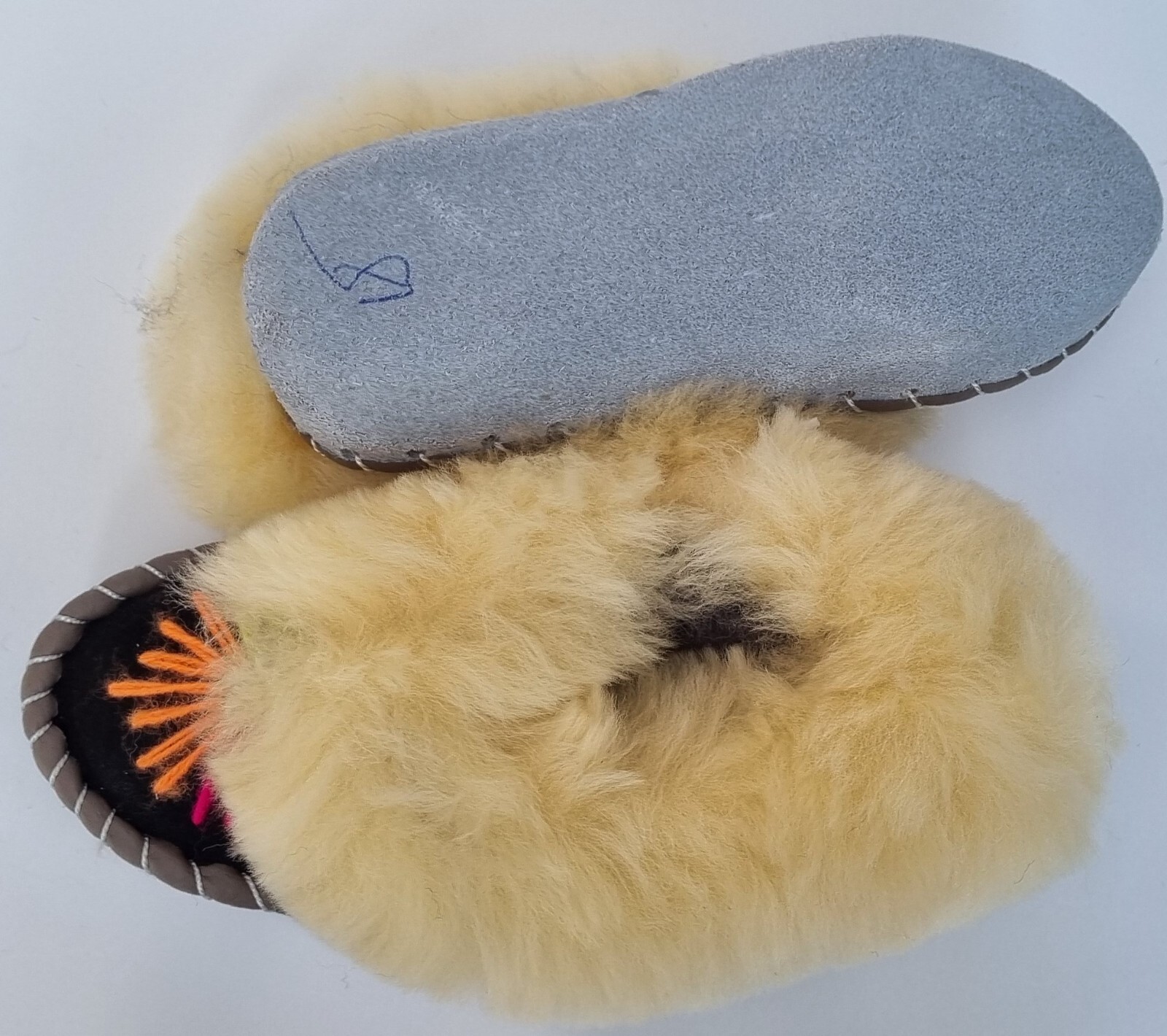 APL PELLICCIA DI AGNELLO calde PELLICCIA n.28 NUOVE pelle di pecora pelle ricamate a mano