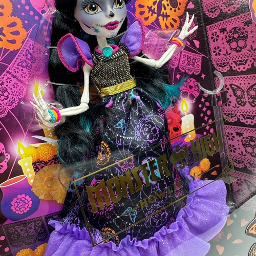 Monster High Doll Skelita Calaveras Día De Muertos Collectible Doll - Picture 3 of 11