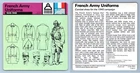 French Army Uniforms - 1939-40 - Military - WW2 Edito-Service SA 1977 Card