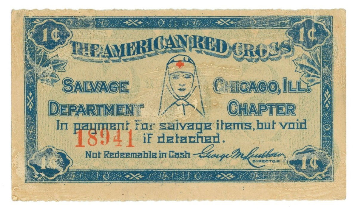 American Red Cross Chicago, Illinois IL 1c No.18941 (L0082) | eBay