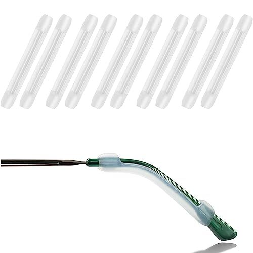 Silicone Glasses Ear Grip Hooks, Sport Eyeglass Strap Holder Temple Tips - Bild 1 von 7