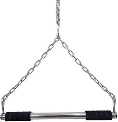 Multicolore Chrome Plated Chain Hanging Rod, Porte Barre, Paire Et Chinup Barre - Photo 1/3
