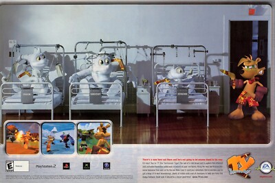 Ty The Tysmanian Tiger GameCube Xbox PS2 Spyro Crash Art Print Poster 13'' X 19''