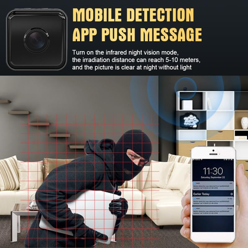 Mini Wireless Camera WIFI Security Camera,Smallest 1080P HD Home Indoor Outdoor - Picture 7 of 12