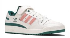 Adidas Originals Forum 84 Low H01671 Off White/ Collegiate Green/Glow Pink 11.5.