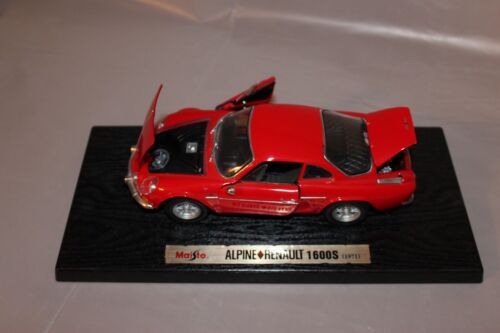 1971 Renault ALPINE 1600S, Maisto "Special Edition"!! Racy Red!! Man#31850
