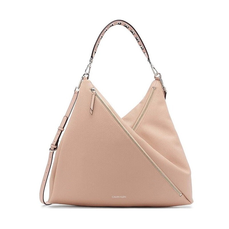 Calvin Klein Women's Geo Rocky Road Hobo Pink