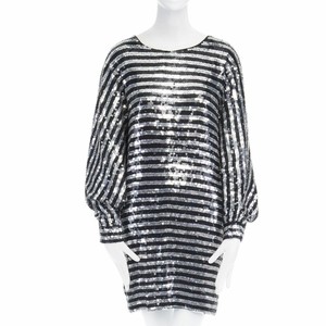 silver batwing dress