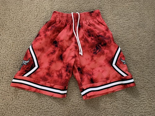 Mitchell & Ness Hardwood Classics NBA Chicago Bulls Galaxy Swingman Shorts Large - Picture 6 of 8