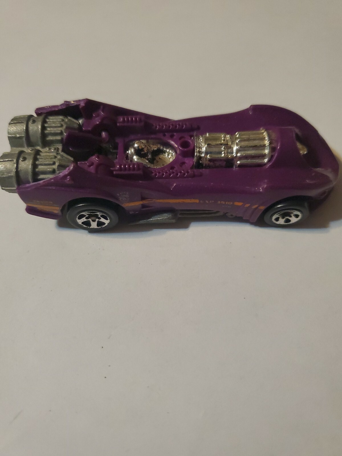 Hot Wheels 1995 New Model - Power Rocket - Metalflake Purple Fast Shipping!! 101