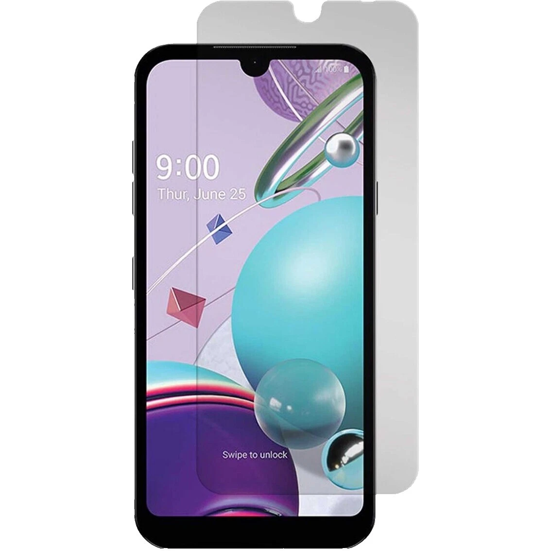 Black Tempered Glass Screen Protectors for LG K8