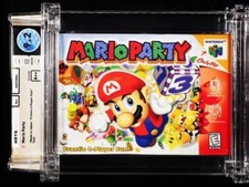Mario Party Frantic 4 Player Fun N64 WATA 9.2 A++ Sealed Nintendo Rare Variant