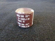 Nippon Chemi-Con Radial Electrolytic Snap In Capacitor 25V 15000UF 105C 35X30MM 