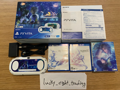 PS Vita Final Fantasy X X2 10 Remaster Resolution Console Charger Box FF [BOX]