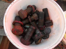 Farmall 350 Rowcrop IH tractor ORIGINAL fasthitch 2pt quick hitch mounting bolts