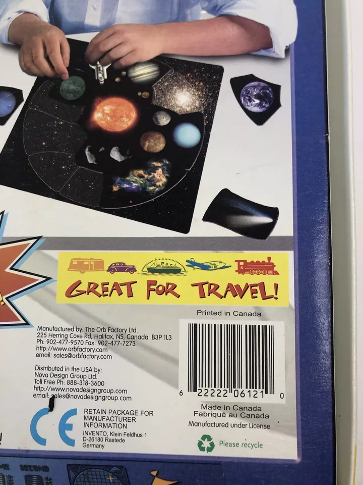 Magnetic Space Puzzle Planet Milky way includes poster by Nova design - Image 4 of 4