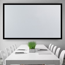 130 Inch Fixed Aluminum Frame Projector Screen Home Theatre HD TV Projection