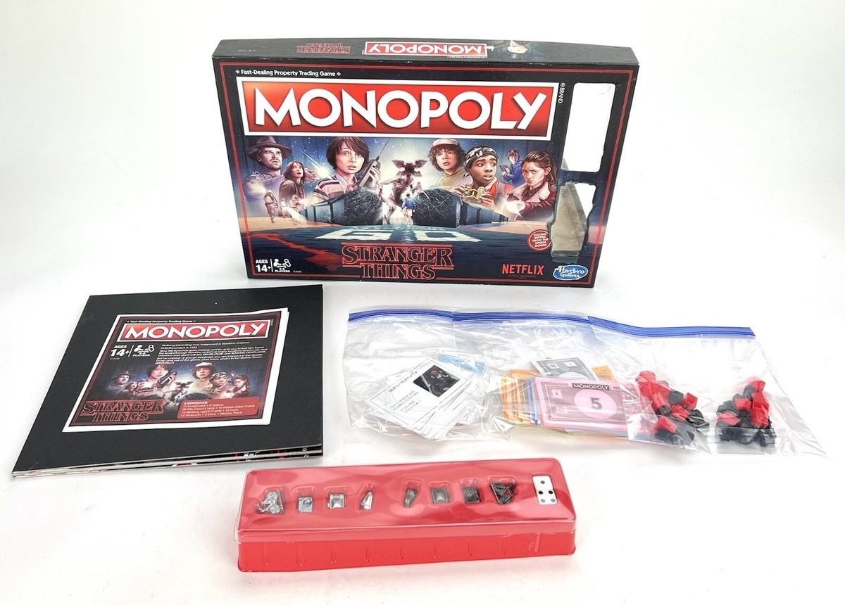 Monopoly Stranger Things Edition Board Game - Complete | eBay