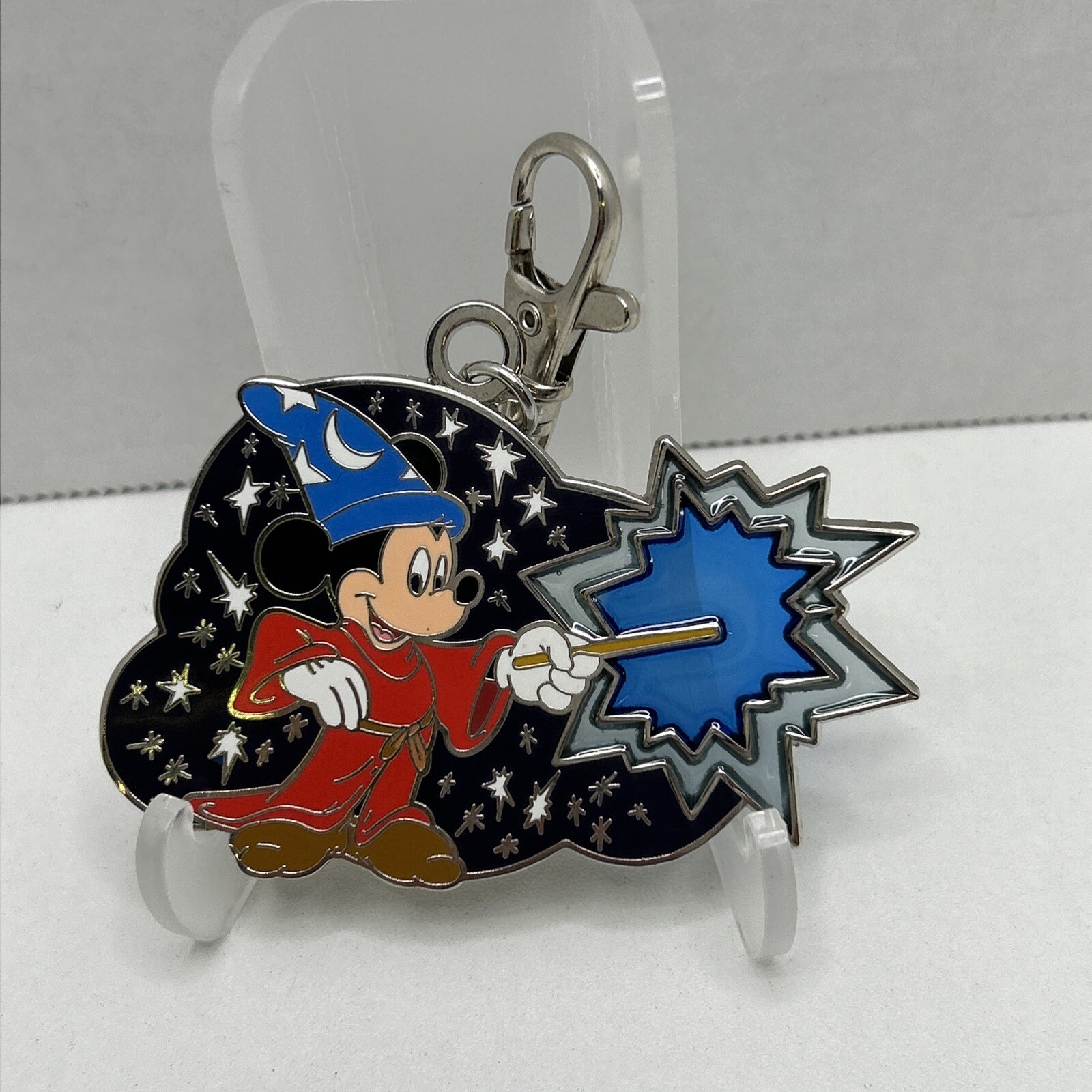 Disney 2009 Parks Pin Trading Keychain or Lanyard Clip-on
