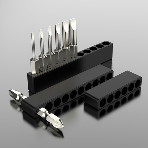 5 Pcs Bit Holder with 6 Holes Effortless Storage Solution for Hex Shank Bits - Picture 20 of 24