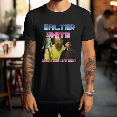 Walter White Breaking Bad Tshirt Jesse Short Sleeve Tee Meth TV Show Top