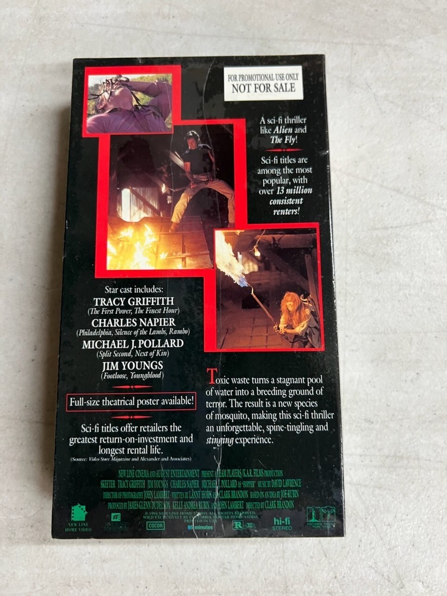 Skeeter VHS (1994) Horror BRAND NEW SCREENER | eBay