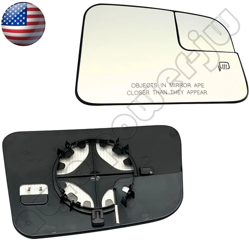 Passenger Side Mirror Glass Heated for 2009-2010 Ford Edge 2008-2010 Lincoln MKX