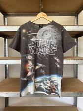 Star Wars Vintage 2000s All Over Print Movie T-shirt Size L