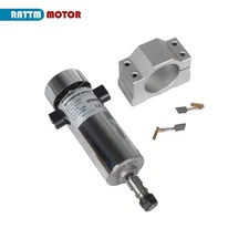 CN SHIP】800W 110VDC Air Cooled Spindle Motor ER11 20000RPM 0.79NM+52mm Mount