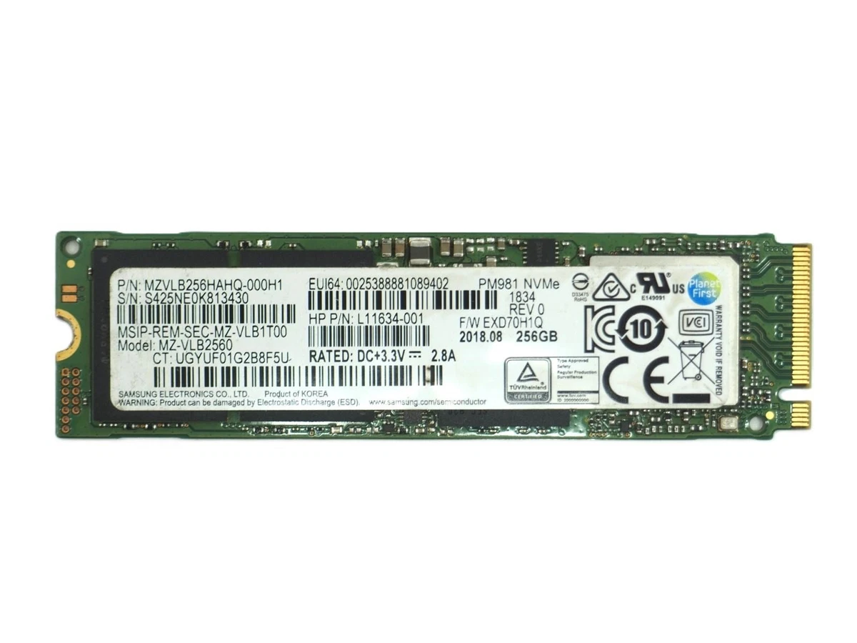 ②SAMSUNG MZVL4256HBJD 256GB 2本セット 未使用に近い Samsung M.2 Interface 256 GB Solid State Drives for sale | eBay